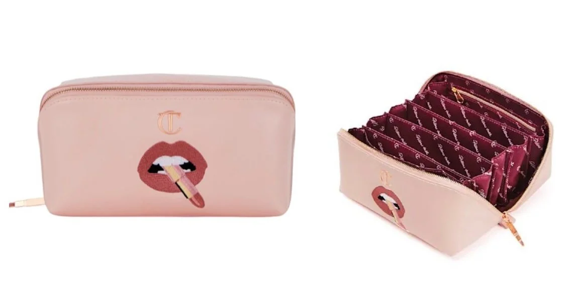 Charlotte Tilbury Pillow Talk cosmetic bag