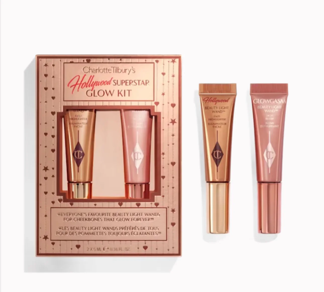 Charlotte Tilbury - CHARLOTTE'S HOLLYWOOD SUPERSTAR GLOW KIT LIMITED EDITION KIT ( mini sizes)