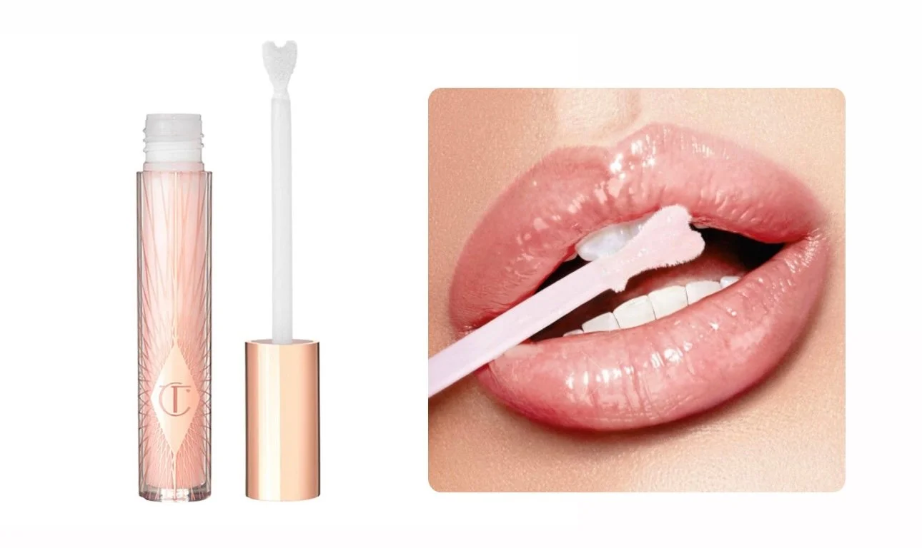 Collagen Lip Bath Gloss - refresh rose ( travel size, without box)
