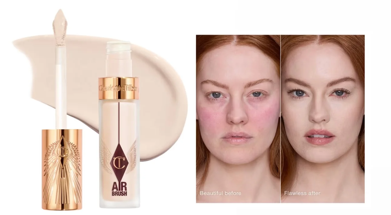 CHARLOTTE TILBURY Airbrush Flawless Crease-Proof Long-Wear Blur Concealer with Hyaluronic Acid